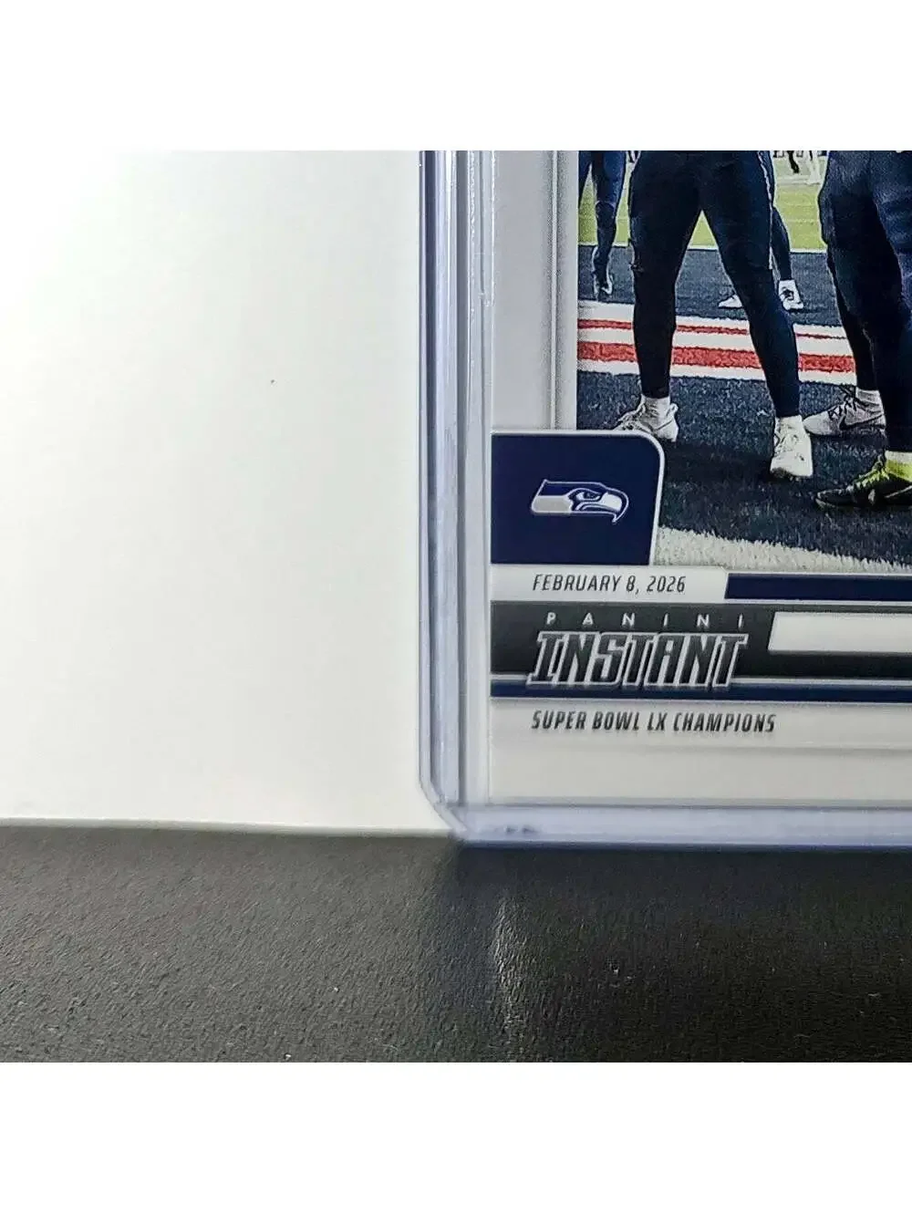 Drake Thomas 2026 Panini NFL Super Bowl LIX Champions #21 Card Seattle Seahawks